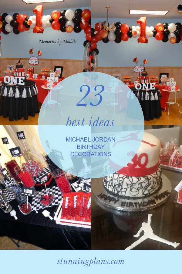23 Best Ideas Michael Jordan Birthday Decorations Home, Family, Style
